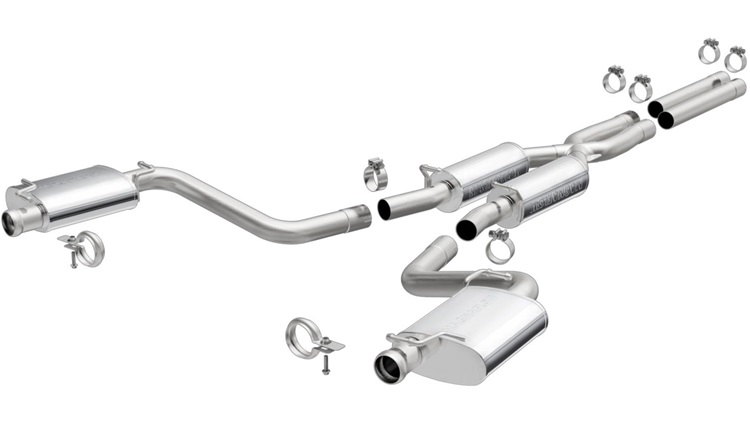 Magnaflow Street Series Exhaust Kit 08-14 Dodge Challenger 5.7L - Click Image to Close